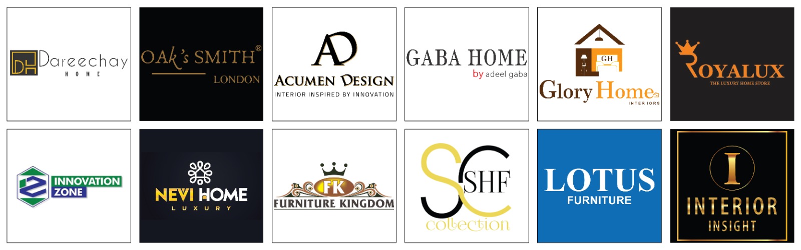PIFE exhibitor brand logos